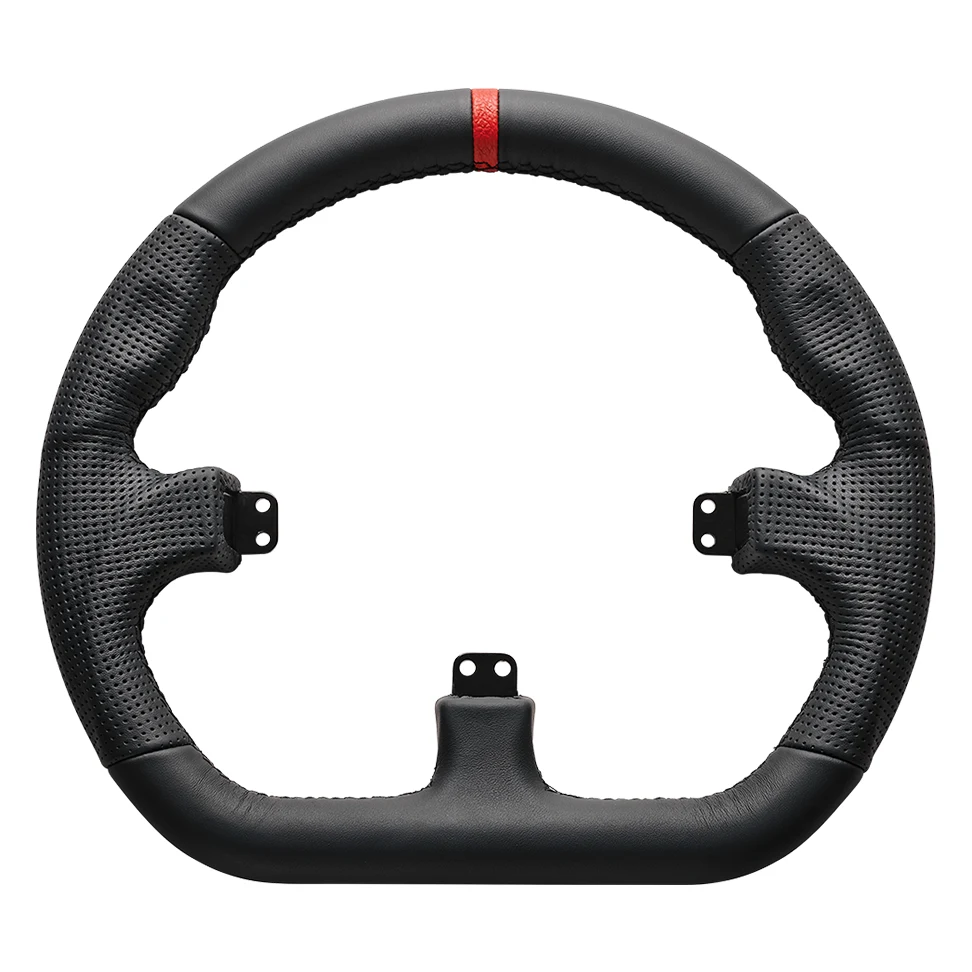 Asetek Asetek Closed D Black Leather Rim