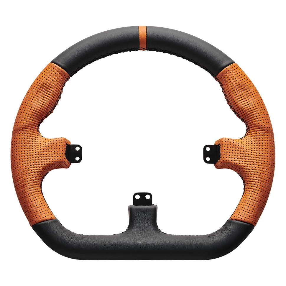 Asetek Asetek Closed D Orange Leather Rim