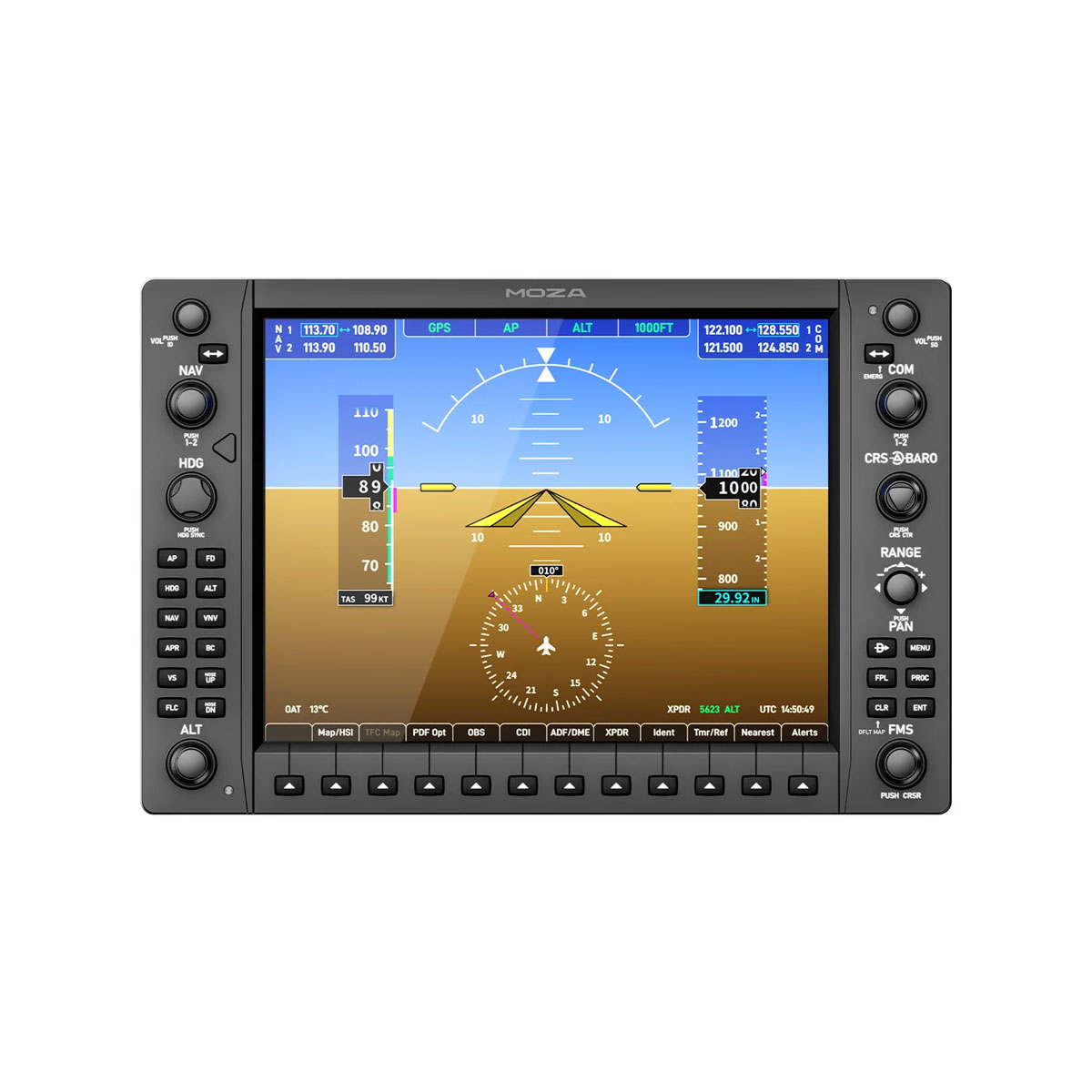 Moza Moza MGX1000 Instrument Panel